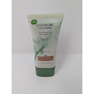 CoverGirl NatureLuxe Liquid Silk Foundation 360 Nutmeg SPF 10 Discontinued 30ml
